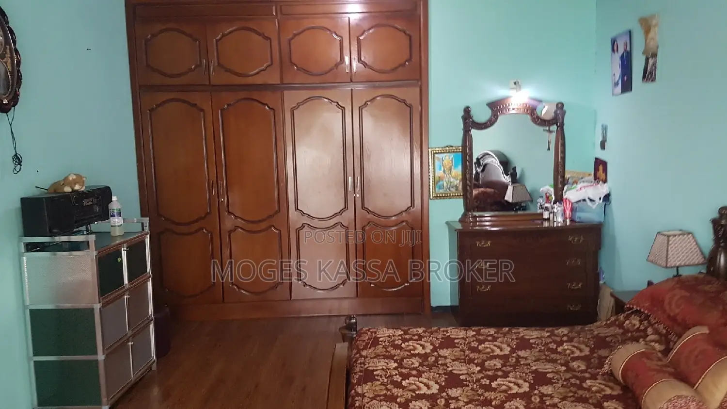 Furnished 6bdrm House in አትሌቶች ወጅ ሐርመኒያን, Yeka for sale