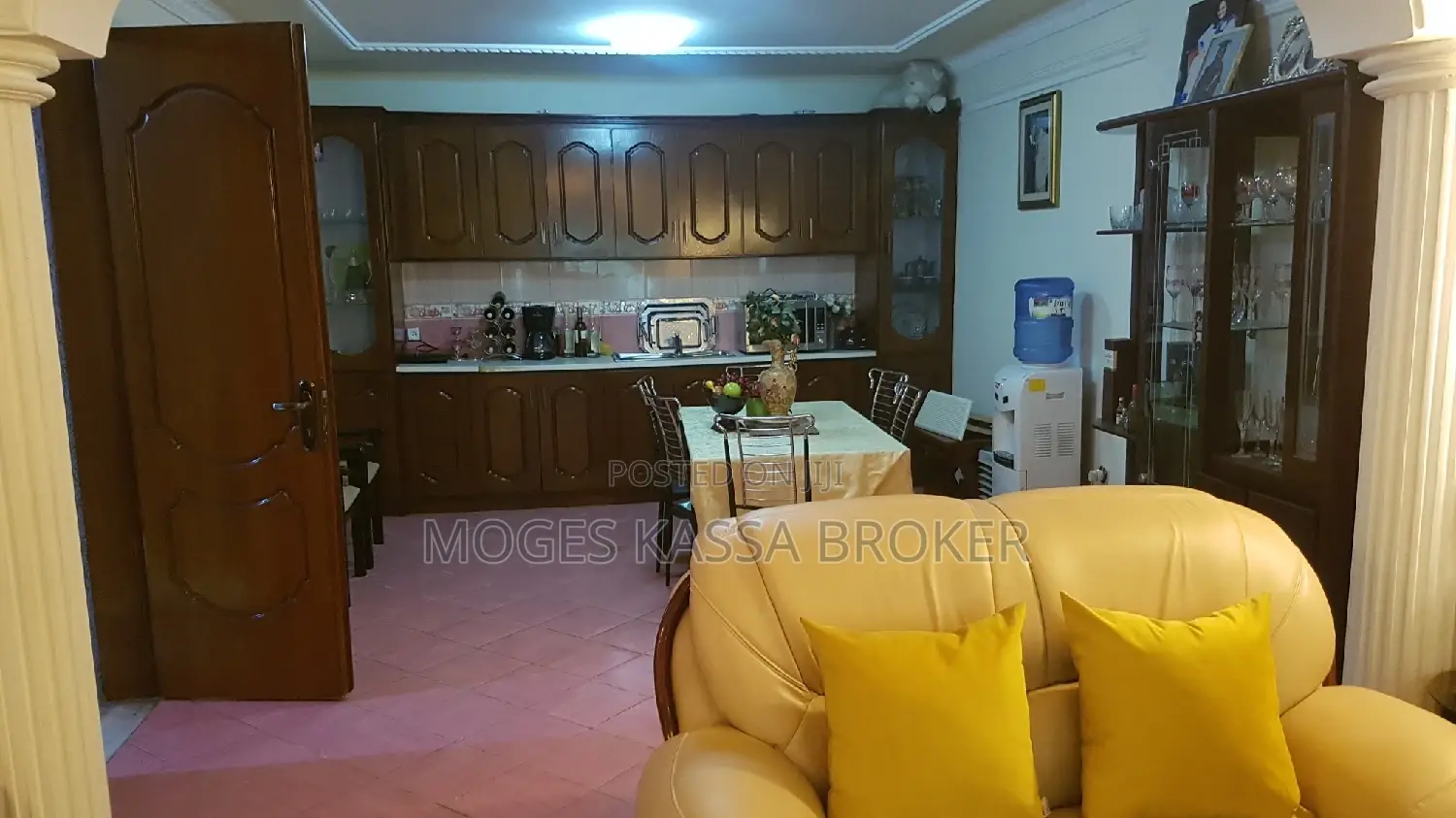 Furnished 6bdrm House in አትሌቶች ወጅ ሐርመኒያን, Yeka for sale