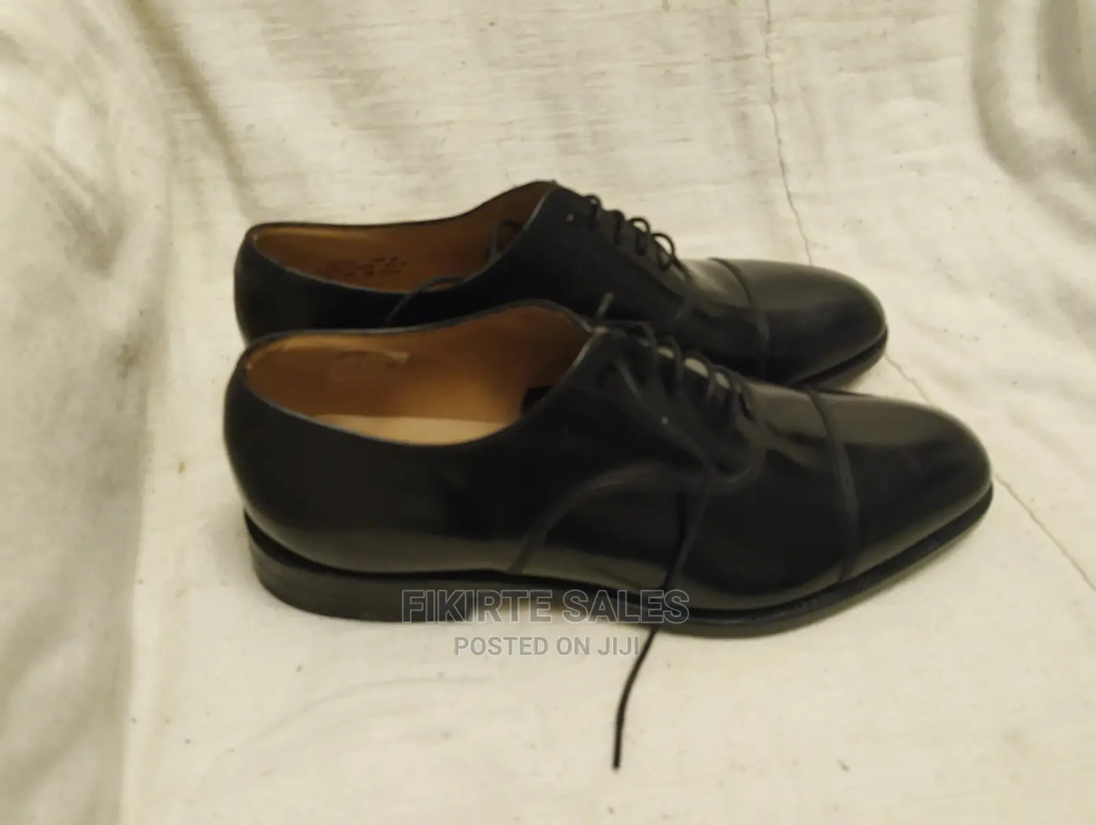 Loake L1 Leather Oxford Toecap Style Shoe - Uk 9.5 / Eu 44