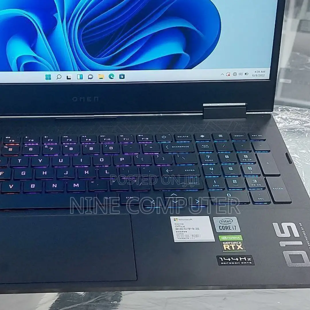 New Laptop HP Omen 15 16GB Intel Core I7 SSD 1T