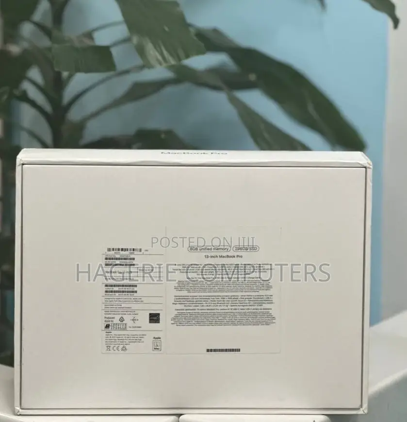 New Laptop Apple MacBook Pro 8GB Apple M2 SSD 256GB