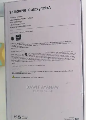 New Samsung Galaxy Tab A SM-T285 32 GB Silver