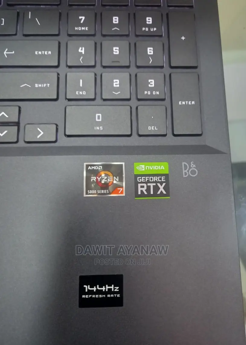 New Laptop HP Victus 16 8GB AMD Ryzen 7 SSD 512GB