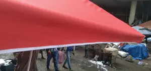 2m Single Layer Rectangular Umbrella for Cafe, Restaurant, Garden