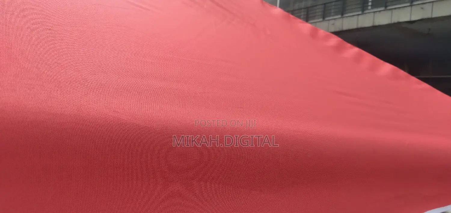 2m Single Layer Rectangular Umbrella for Cafe, Restaurant, Garden