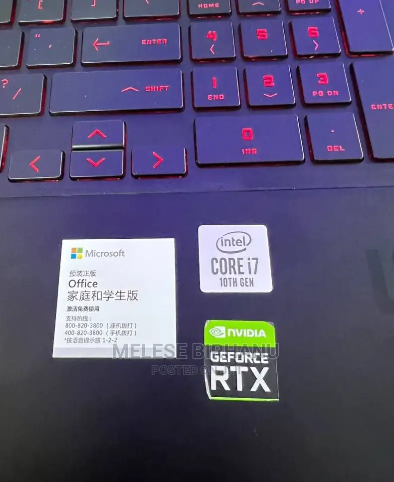 New Laptop HP Omen 15 32GB Intel Core I7 SSD 2T