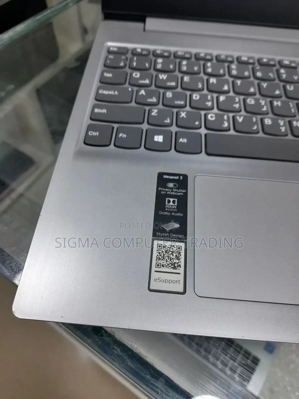 New Laptop Lenovo Ideapad 3 4GB Intel Core I3 SSD 256GB