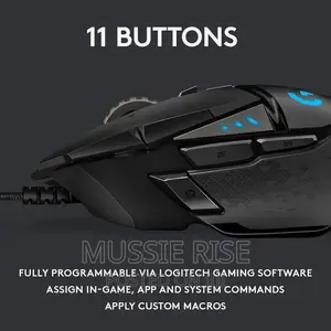 Gaming Mouse Logitech G502 Hero High Performance Wired