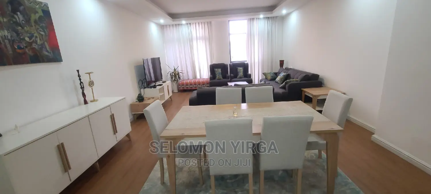 Furnished 4bdrm Apartment in Adids Abba, Bole for rent