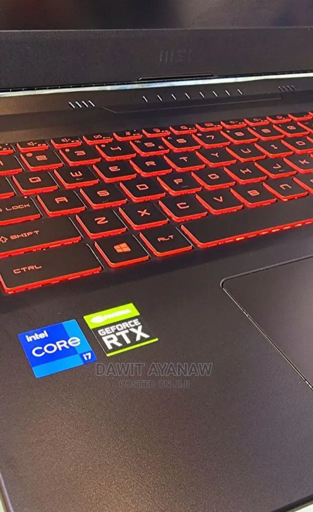 New Laptop MSI Katana GF66 16GB Intel Core i7 SSD 1T