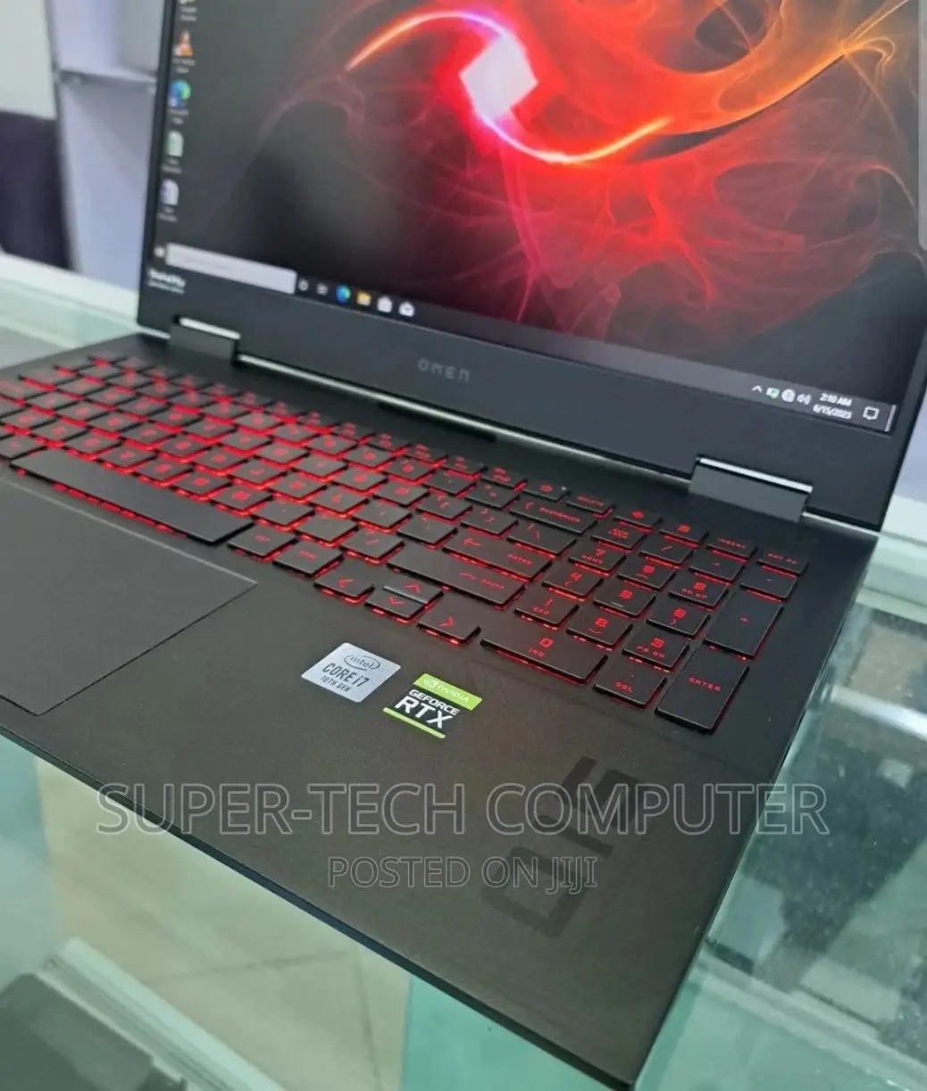 New Laptop HP Omen 15 16GB Intel Core I7 SSD 1T