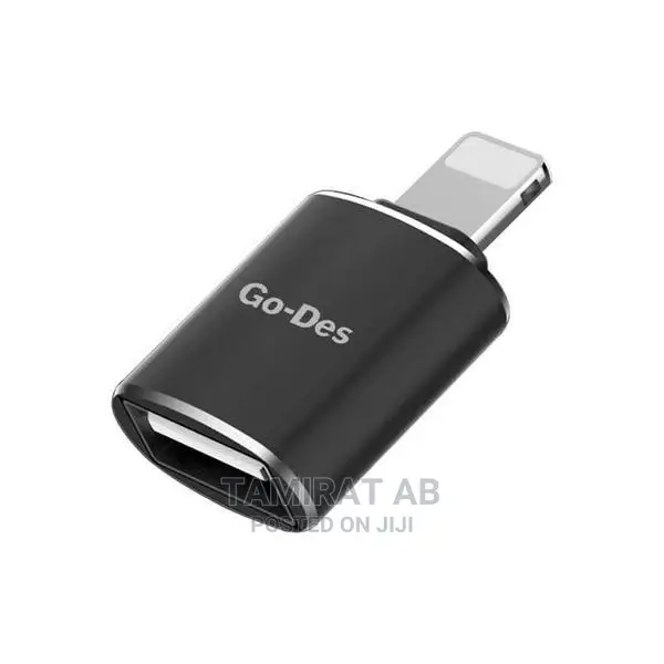 iPhone OTG - (Go-Des USB to Lightning OTG Converter)