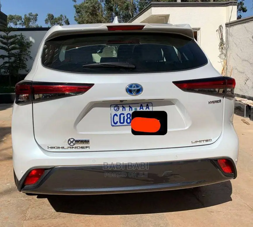 New Toyota Highlander 2022 White