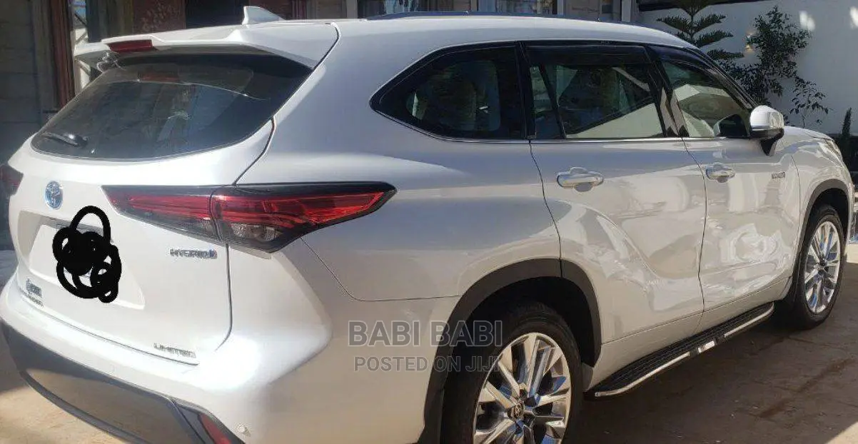 New Toyota Highlander 2022 White