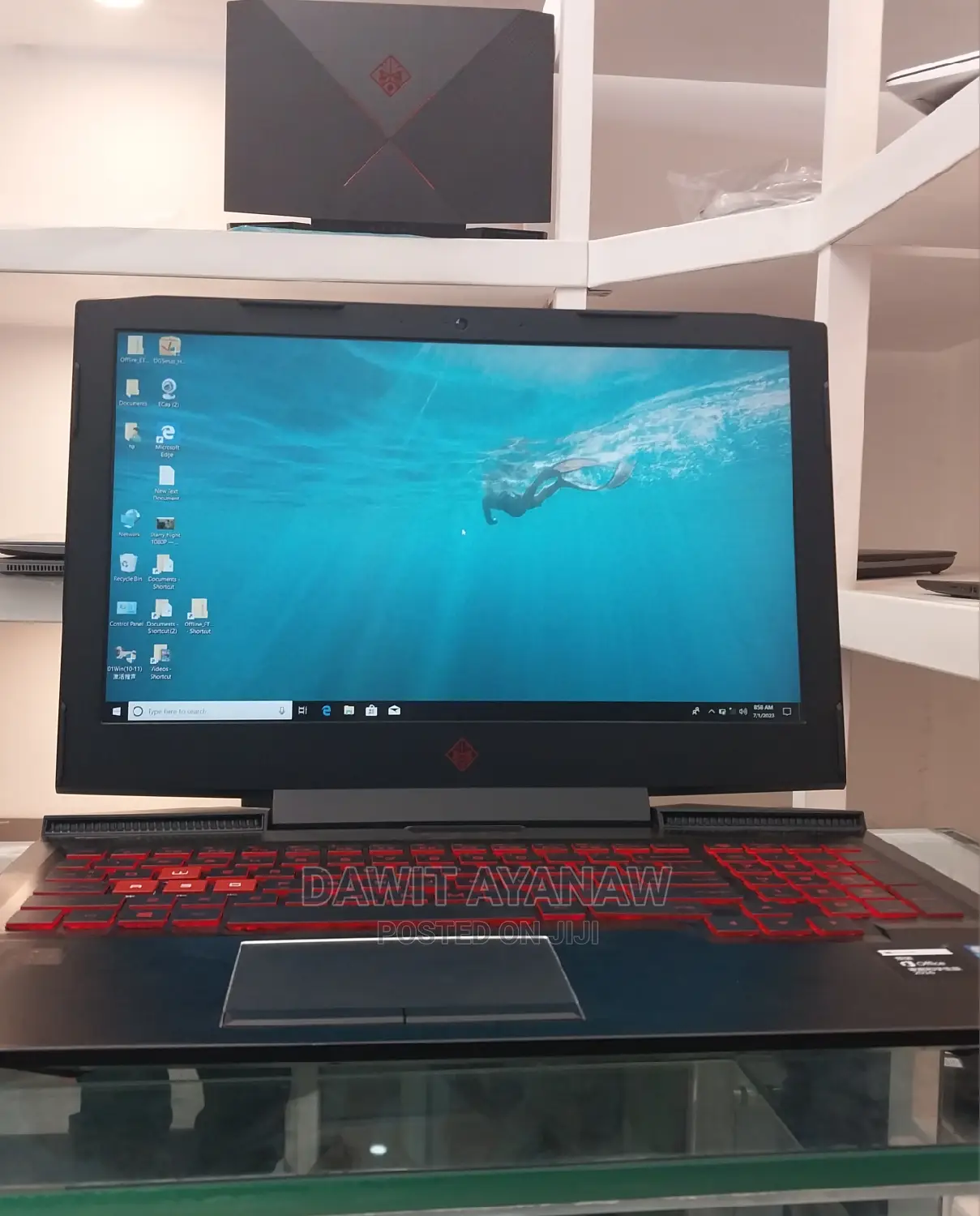 New Laptop MSI Katana GF66 16GB Intel Core i7 SSD 1T