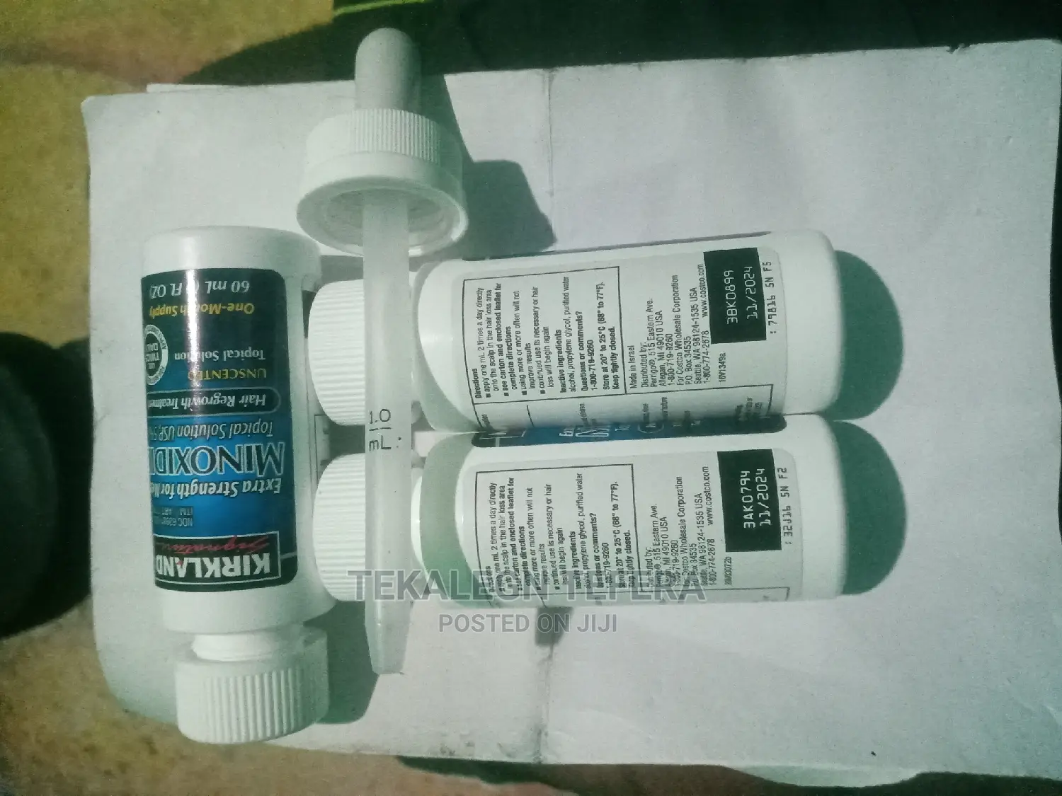 Minoxidil ፀጉር እና ፂም ማሳደጊያ Men's Hair and Beard