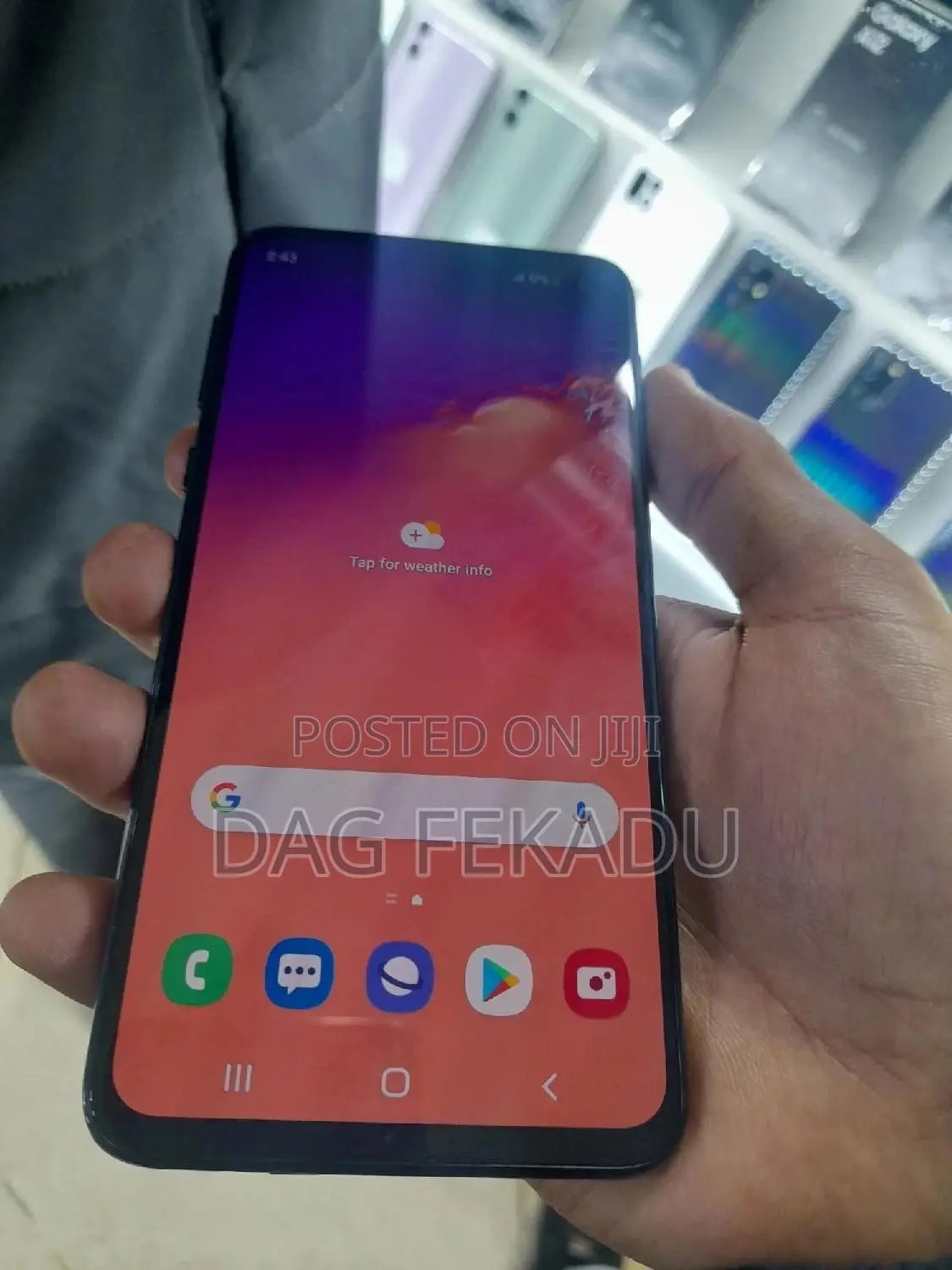 New Samsung Galaxy S10e 128 GB Black