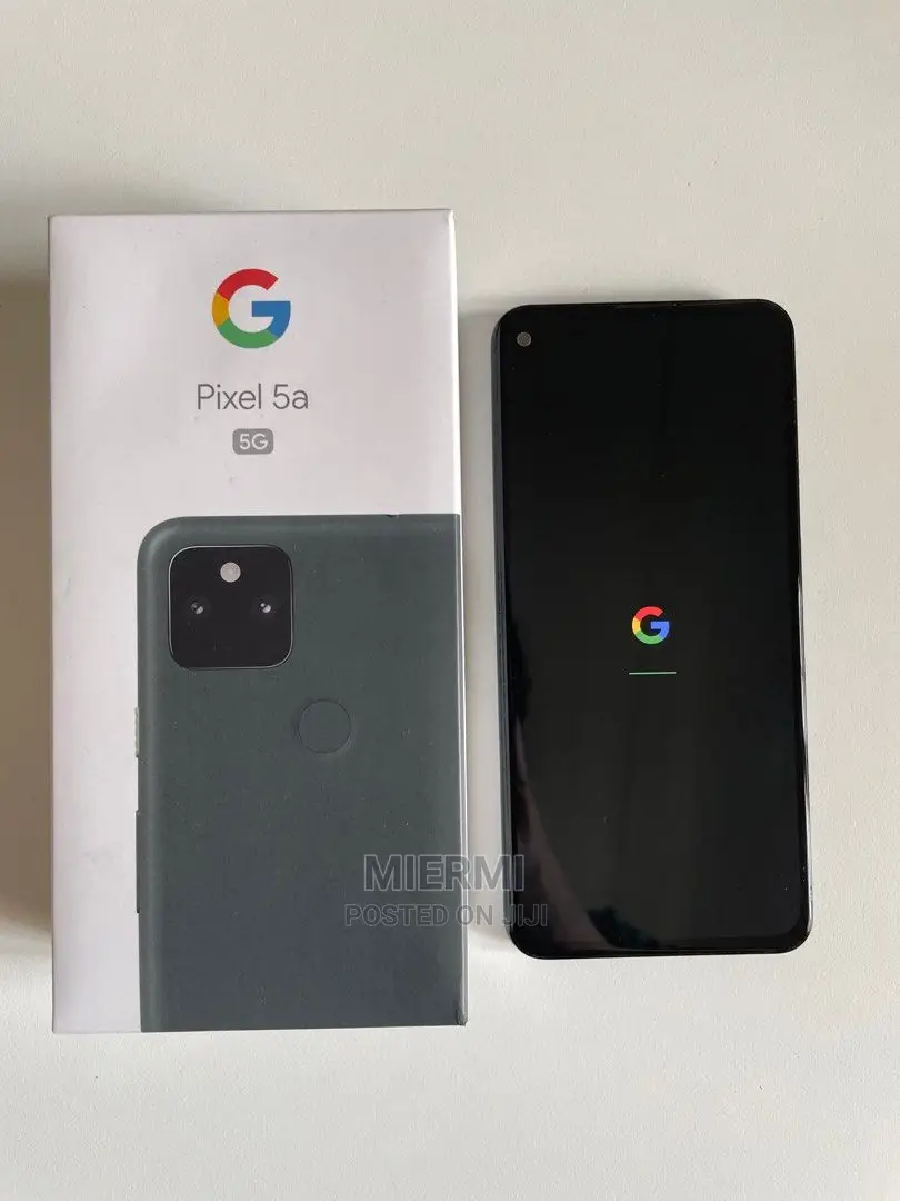 New Google Pixel 5a 5G 128 GB Black