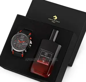 Photo - AQUA DI POLO 1987 Watch and Perfum Set