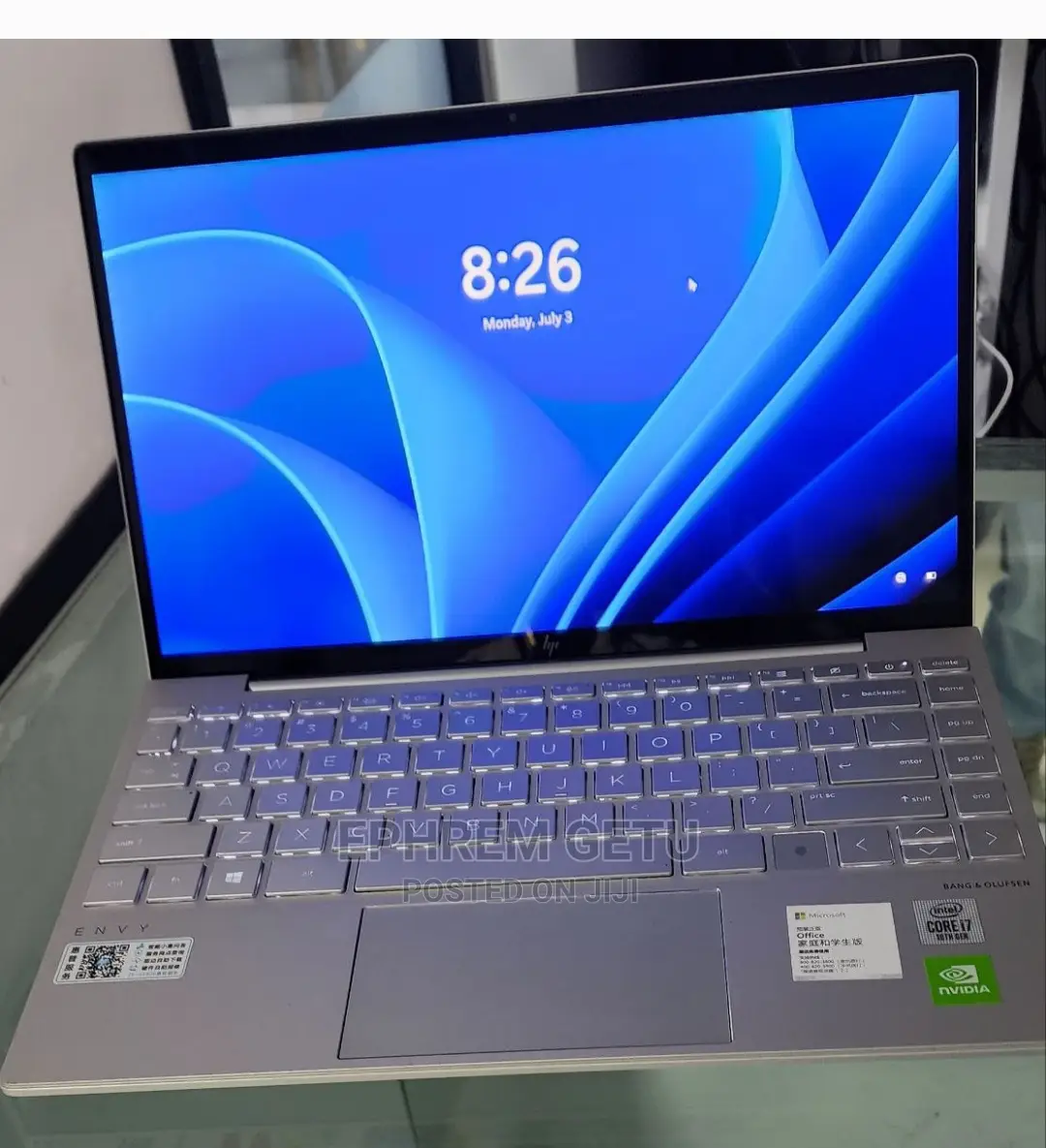 New Laptop HP Envy 14 16GB Intel Core I7 SSD 512GB