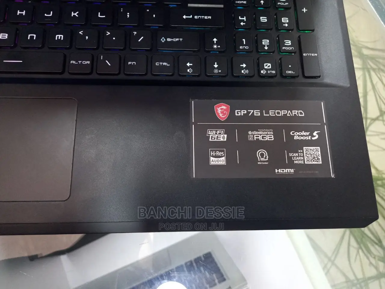 New Laptop MSI GP75 Leopard 16GB Intel Core I7 SSD 1T