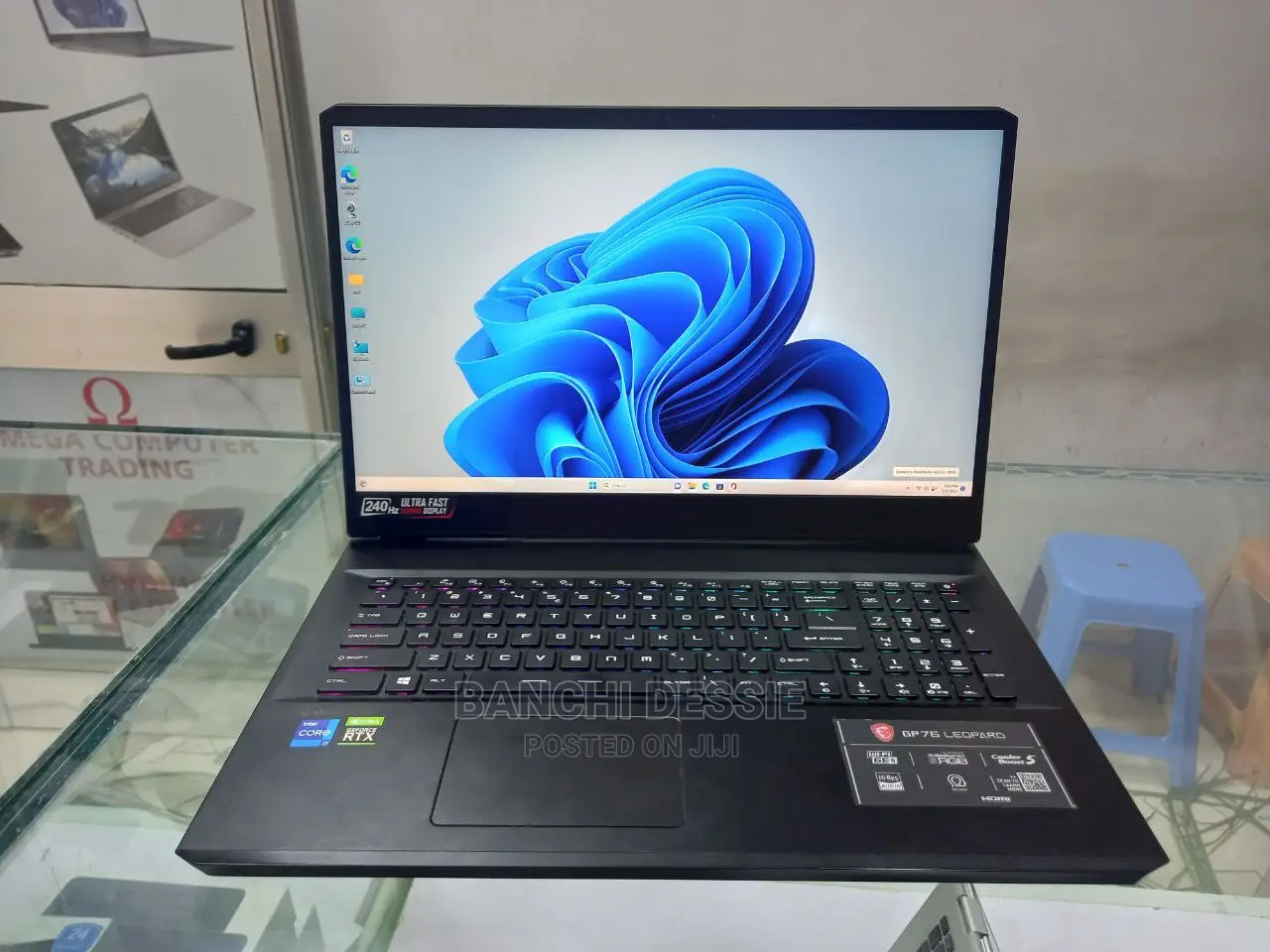 New Laptop MSI GP75 Leopard 16GB Intel Core I7 SSD 1T