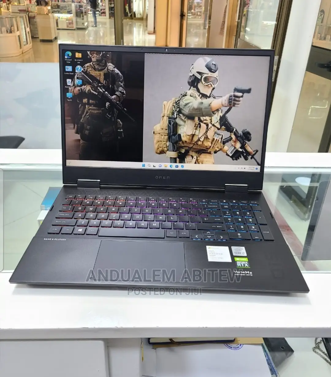 New Laptop HP Omen 15 16GB Intel Core I7 SSD 1T