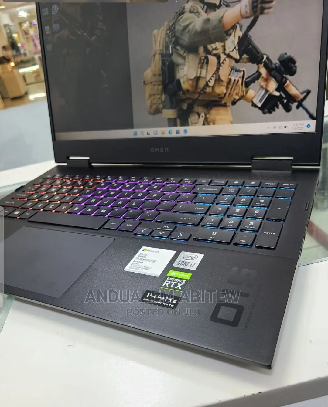 New Laptop HP Omen 15 16GB Intel Core I7 SSD 1T