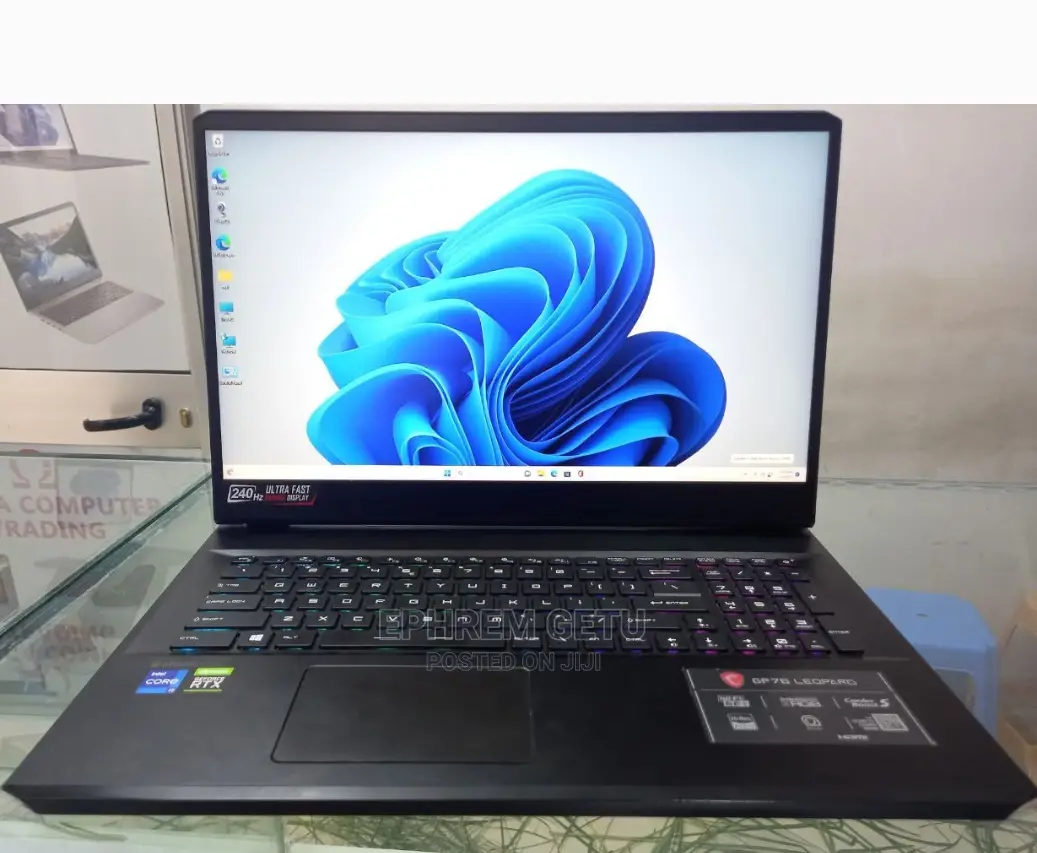 New Laptop MSI GP75 Leopard 16GB Intel Core I7 SSD 1T
