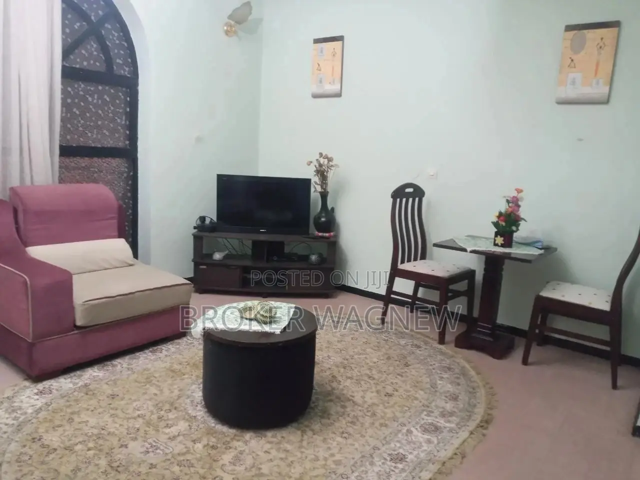 Furnished 1bdrm Apartment in Bole for rent