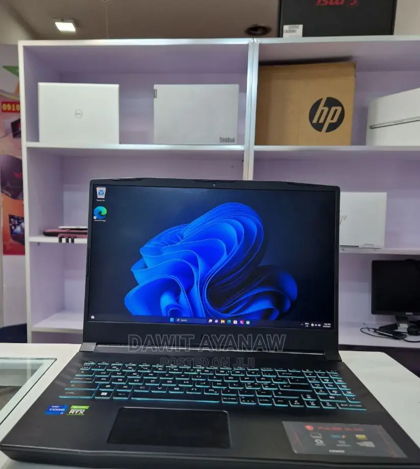 New Laptop MSI Pulse GL66 16GB Intel Core I7 SSD 1T