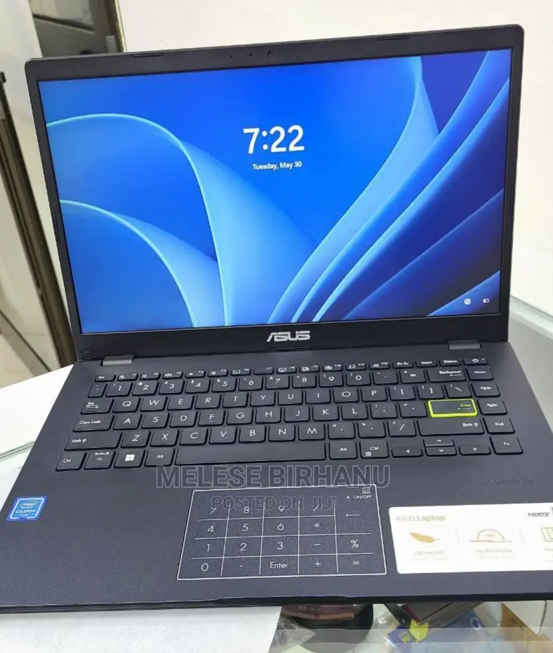 New Laptop Asus 4GB Intel Core I5 SSD 256GB