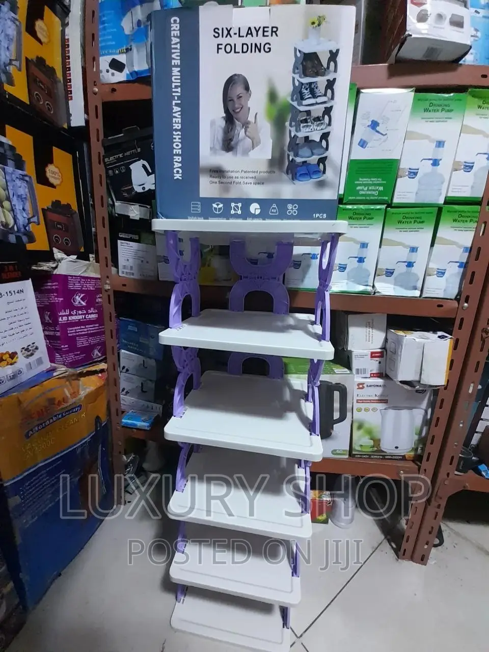 Creative 6 Layer Shoe Rack(ጫማ መደርደሪያ)