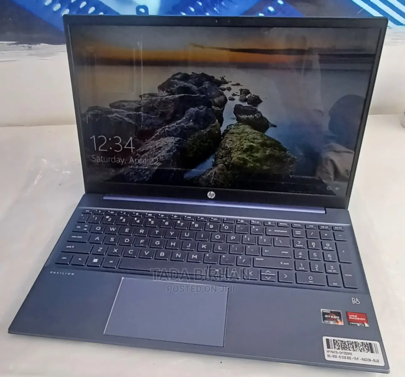 New Laptop HP Pavilion 15 8GB AMD Ryzen 5 SSD 512GB