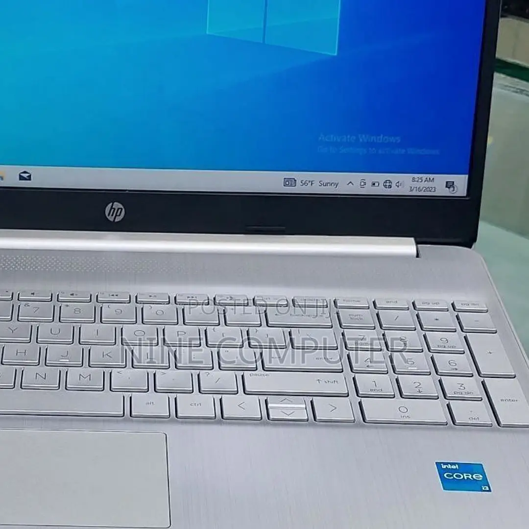 New Laptop HP 8GB Intel Core I3 SSD 512GB