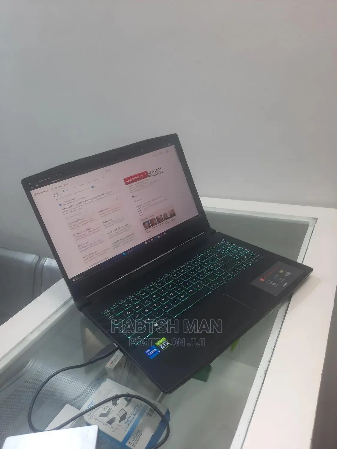 New Laptop MSI GF63 16GB Intel Core I7 SSD 1T