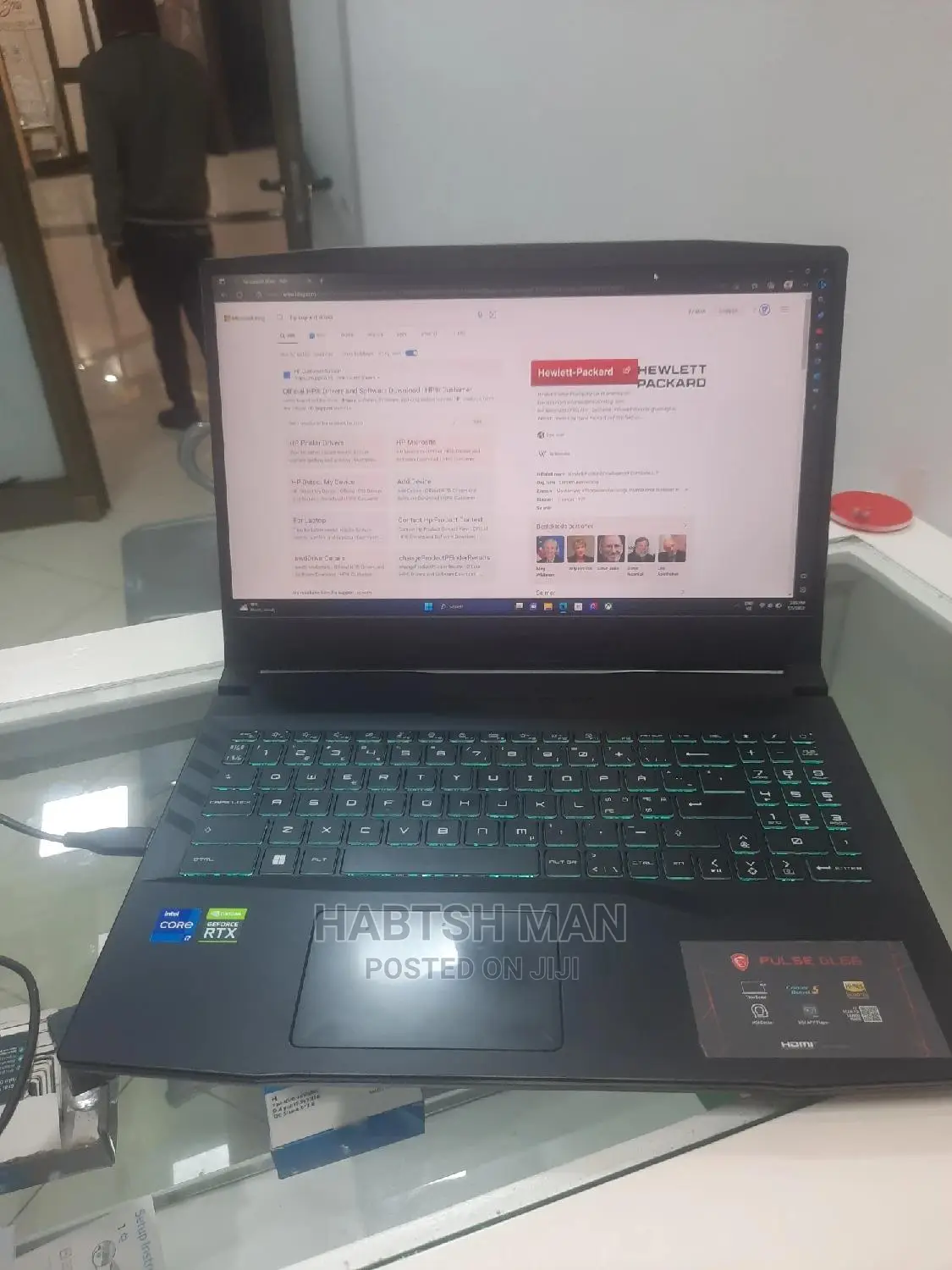 New Laptop MSI GF63 16GB Intel Core I7 SSD 1T