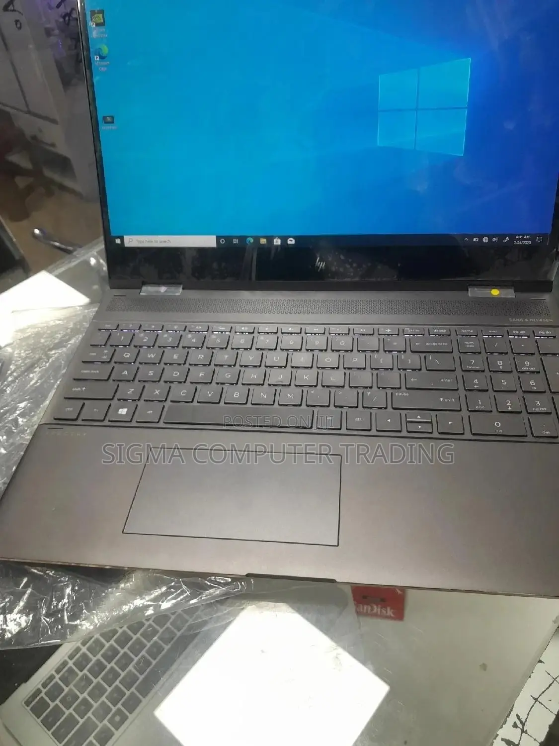 New Laptop HP Spectre X360 16GB Intel Core I7 SSD 512GB