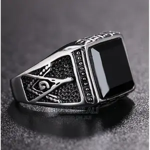 Photo - Luxury Gemstone Titanium Ring