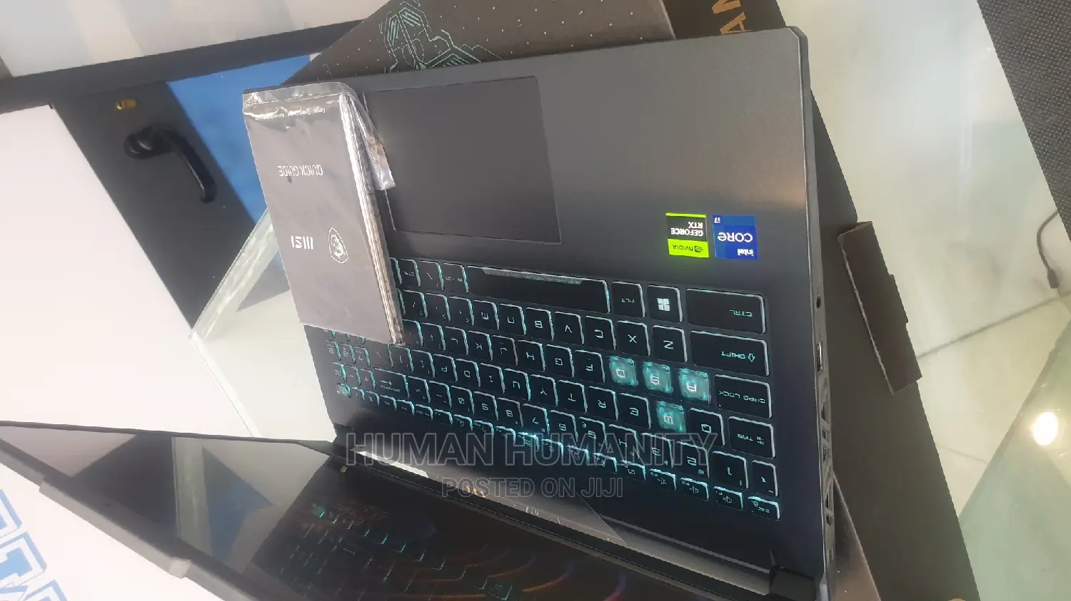 New Laptop MSI GP75 Leopard 8GB Intel Core I7 SSD 512GB