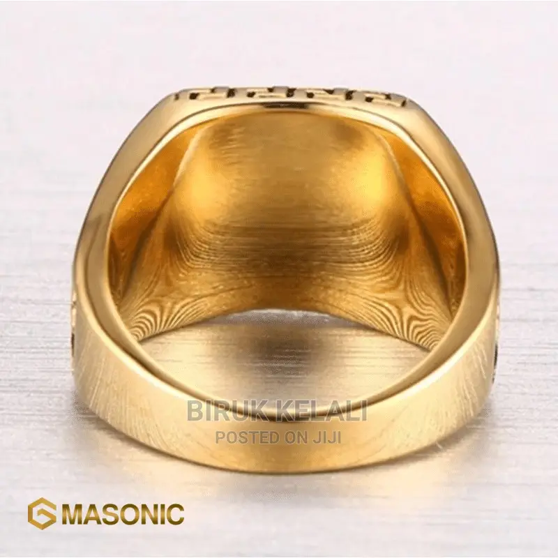 Luxury Unique Stainless Steel Ring