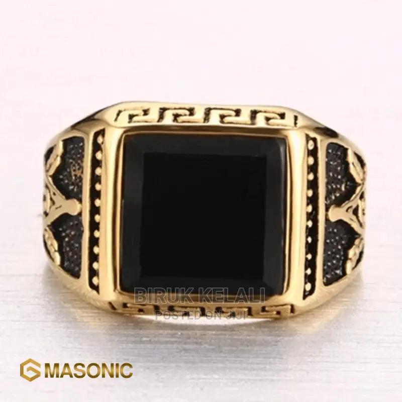 Luxury Unique Stainless Steel Ring