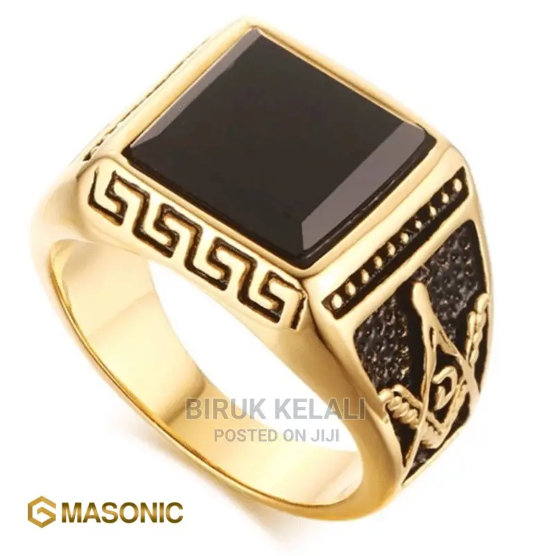 Luxury Unique Stainless Steel Ring