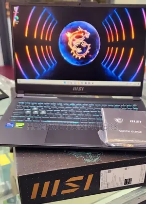 New Laptop MSI Crosshair 15 B12U 16GB Intel Core I7 SSD 1T