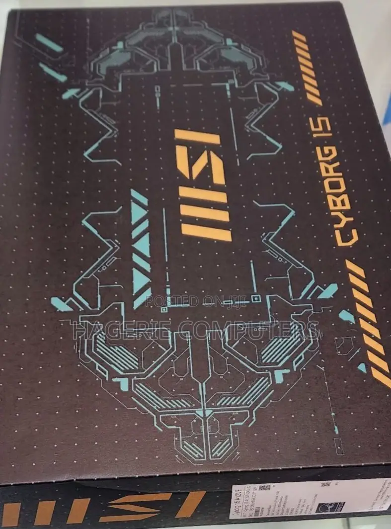 New Laptop MSI Crosshair 15 B12U 16GB Intel Core I7 SSD 1T