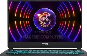 New Laptop MSI Crosshair 15 B12U 16GB Intel Core I7 SSD 1T