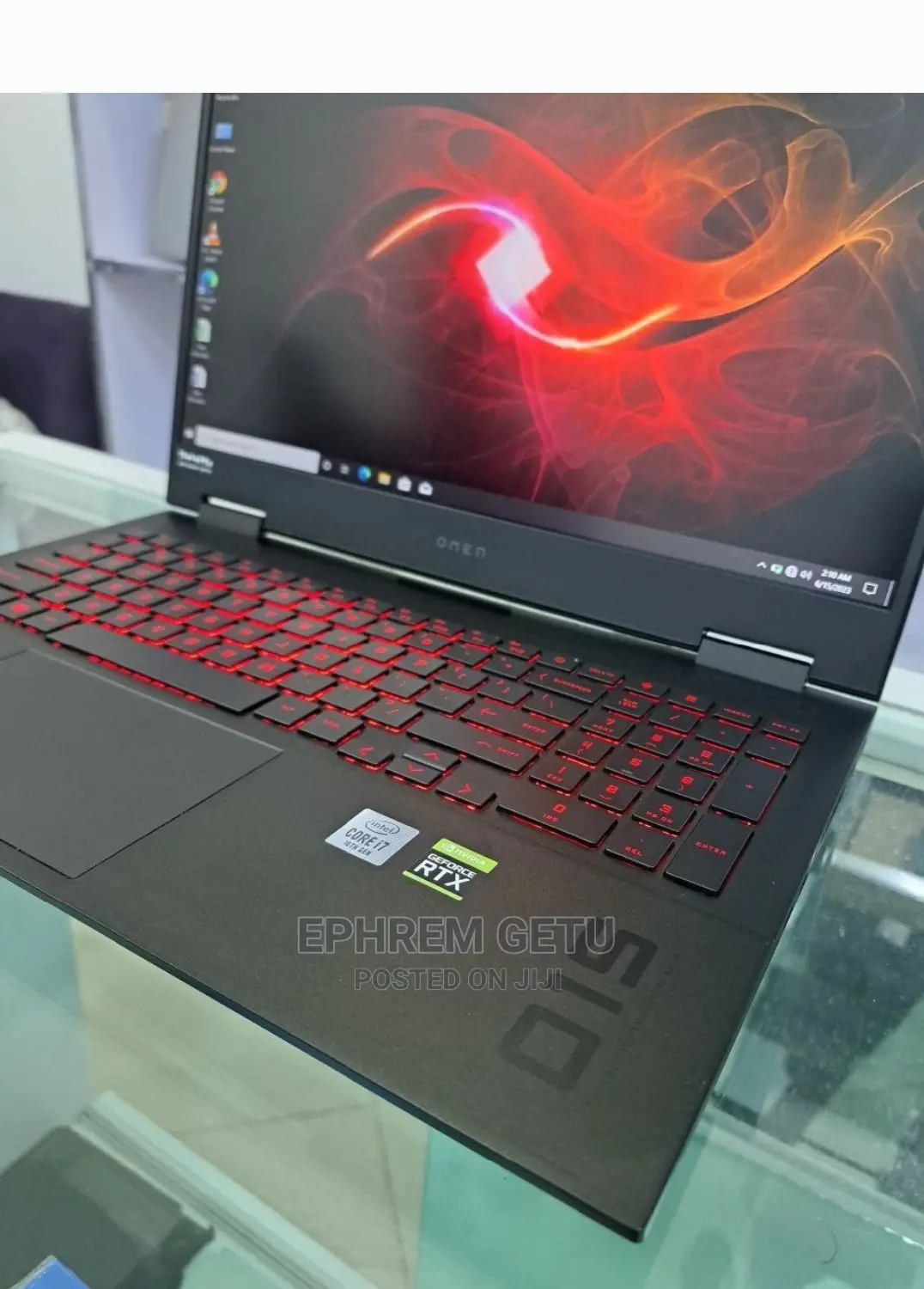 New Laptop HP Omen 15 16GB Intel Core I7 SSD 1T