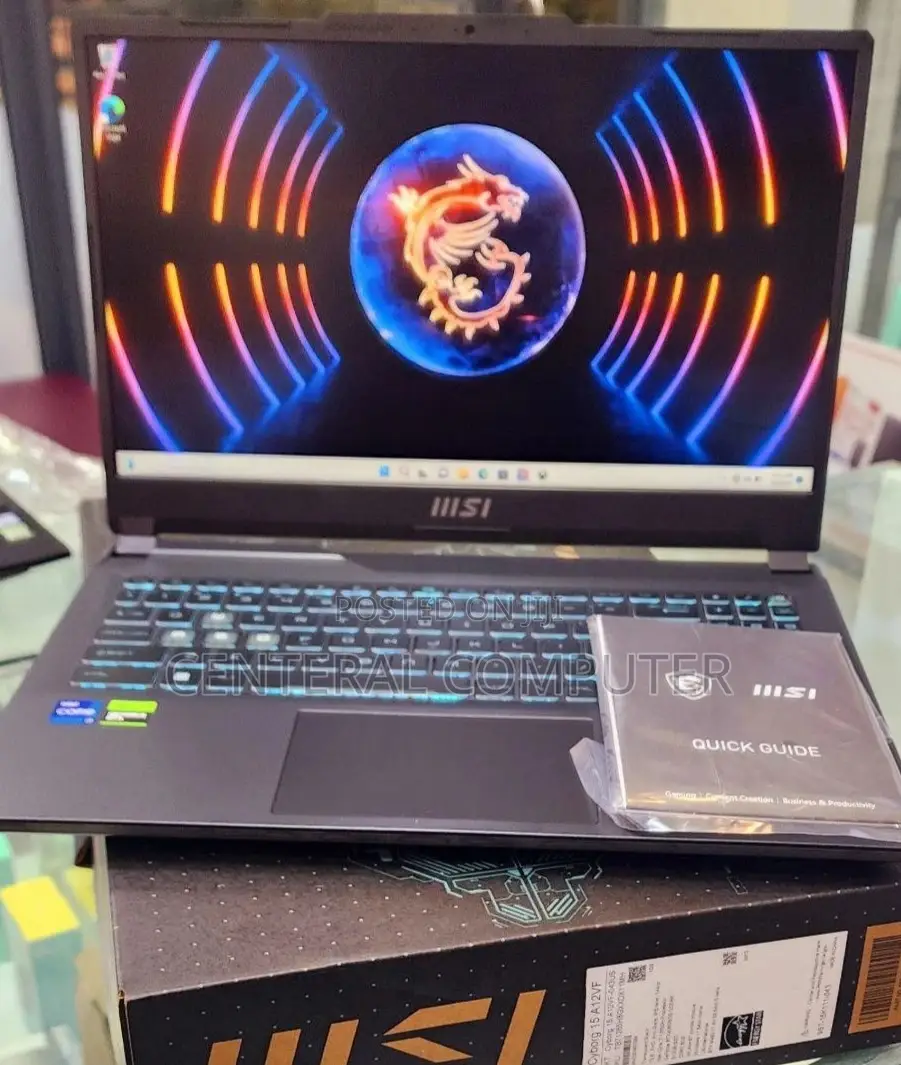 New Laptop MSI Crosshair 15 16GB Intel Core I7 SSD 1T