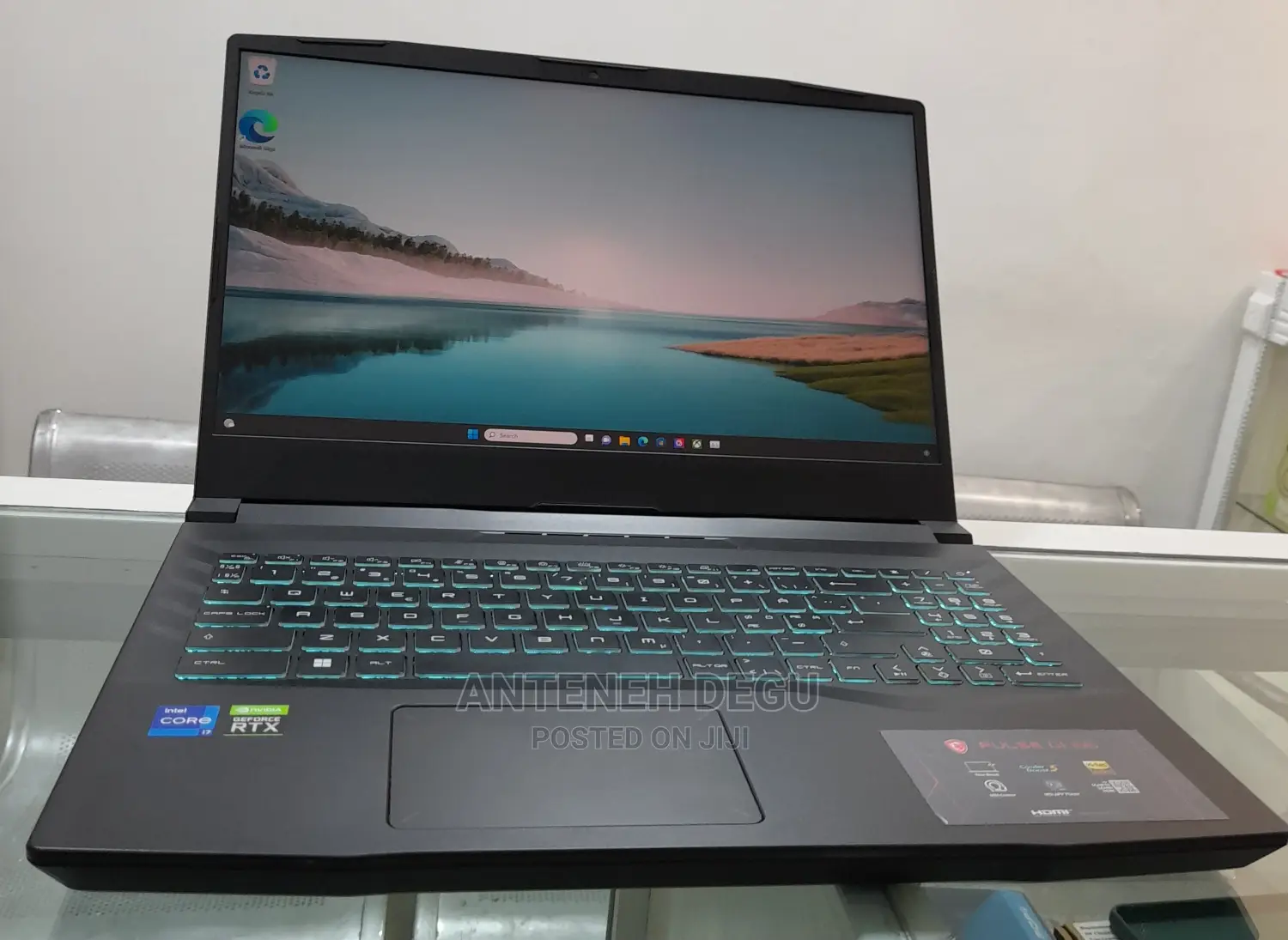 New Laptop MSI Pulse GL66 16GB Intel Core I7 SSD 1T
