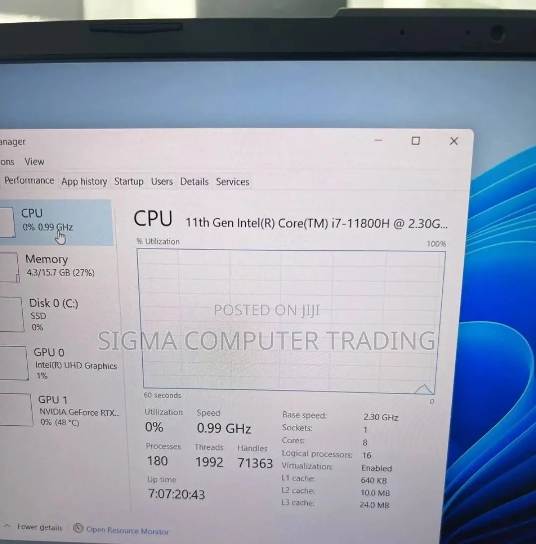 New Laptop Asus TUF Gaming FX504 16GB Intel Core I7 SSD 512GB